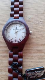orologio in legno Pierre Bonnet