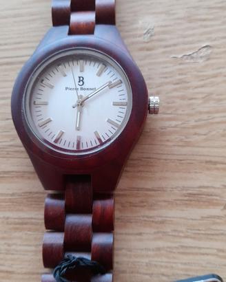 orologio in legno Pierre Bonnet