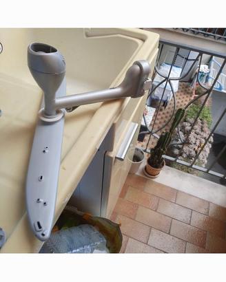 Mulinello Superiore Argento Lavastoviglie Rex Elec
