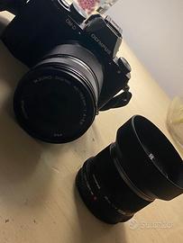 Olympus OM-D E-M10, con lenti 40/150 e 25 mm f1.8