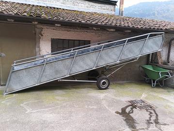 Rampa di carico suini