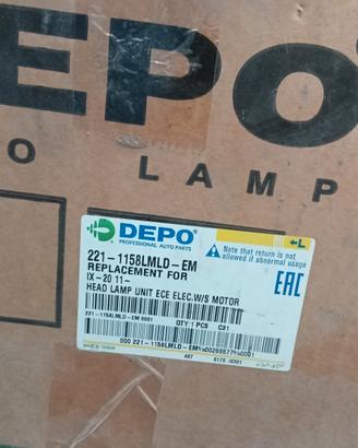 Faro anteriore sx Hyundai ix20