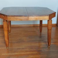 tavolo in noce liberty