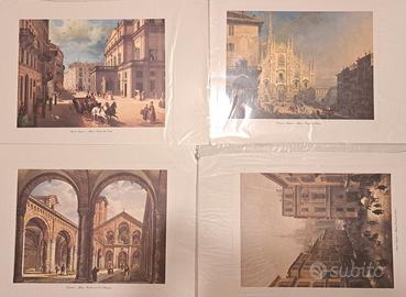 Stampe città di Milano