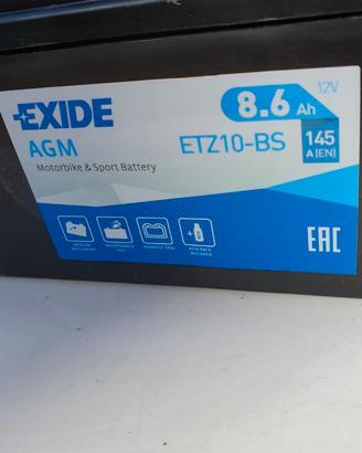 Batteria Exide Moto/Scooter 8.6 Ah 12 V