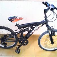 bici bi ammortizzata bianchi 20