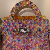 Borsa in perle tonde