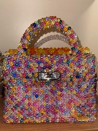 Borsa in perle tonde