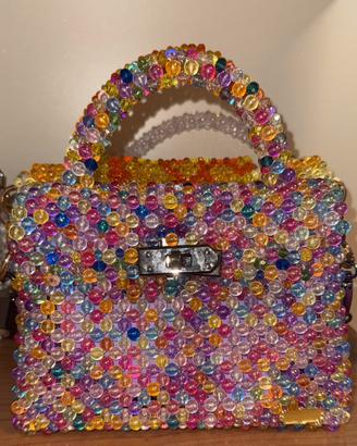 Borsa in perle tonde