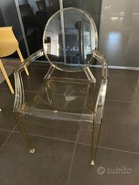 Sedia Louis Ghost Kartell