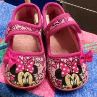 Pantofole Minnie numero 24 