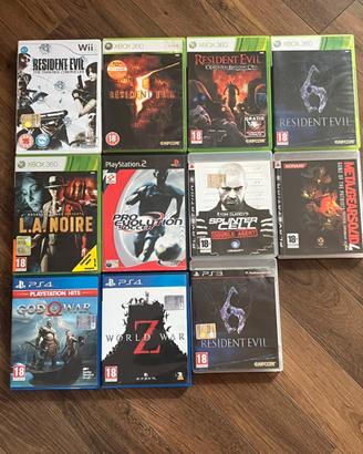 Videogiochi ps2 ps3 ps4 xbox360 Wii