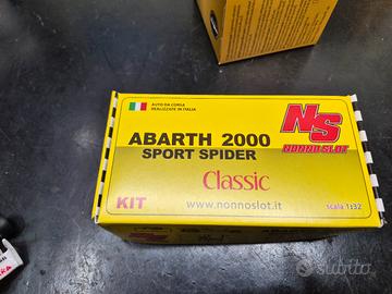 Slot cars kit nonno slot Abarth 2000