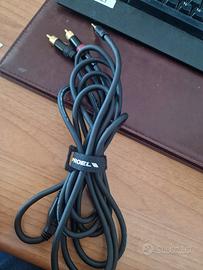 Cavo mini Jack doppio rca proel