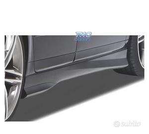 PROFILI LATERALI AUDI A4 B7 04-07 LOOK TURBO