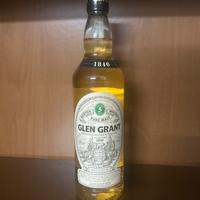 Whisky scozzese puro malto Glen Grant 5 anni.