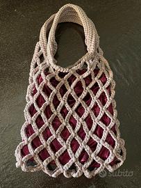 Borsa con busta estraibile