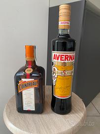 Coppia bottiglie da 70cl Cointreau  + Amaro Averna