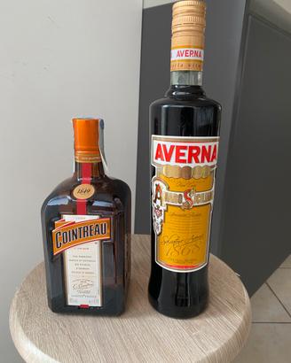 Coppia bottiglie da 70cl Cointreau  + Amaro Averna