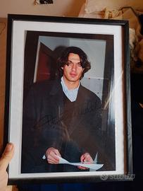 Foto Paolo Maldini Autografata