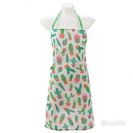 Grembiule cucina unisex con stampa cactus Puckator