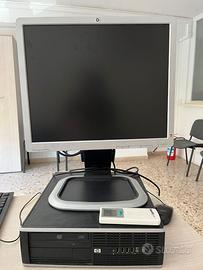 Pc HP Compaq 8100 Elite+Monitor HP Compaq LA1951g