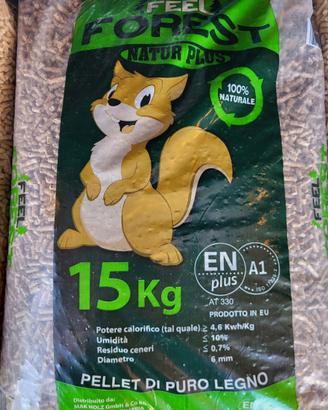 Pellet FOREST en plus A1 Austriaco