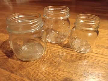 3 barattoli per conserve Bormioli 