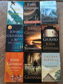 9 libri John Grisham 