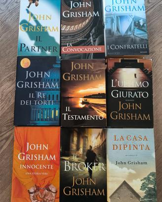 9 libri John Grisham 