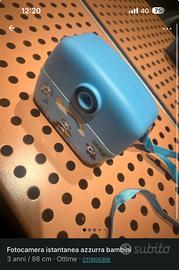 Fotocamera Istantanea Bambini Azzurra
