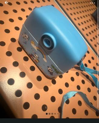 Fotocamera Istantanea Bambini Azzurra