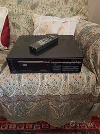 Lettore cd Sony CDP 101 con telecomando 