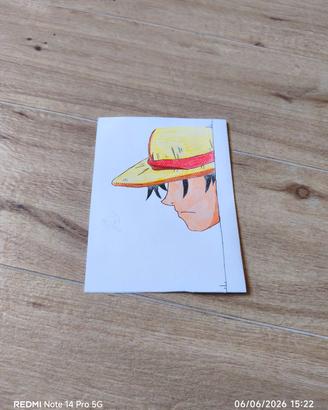disegno luffy One piece 