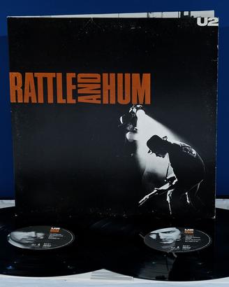 U2 RATTLE AND HUM 2 LP Doppio Vinile 1988 33 Giri