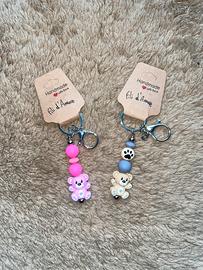 Portachiavi handmade personalizzabili