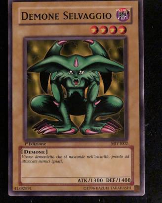 Yugioh demone selvaggio miy i002 comune 1ª