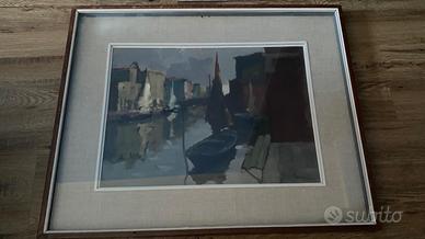 Quadro con cornice e vetro protettivo