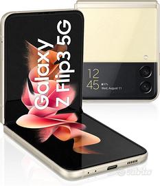 SAMSUNG Galaxy Z Flip3 5G 128GB Cream White