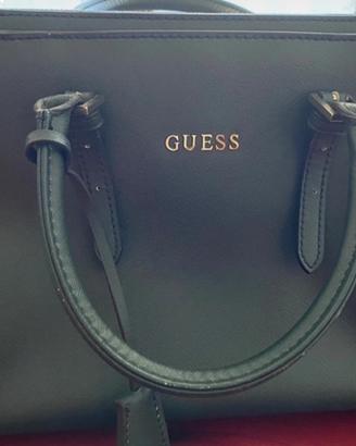 Borsa Guess verde scuro