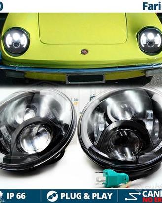 FARI Full LED Anteriori 7" PER FIAT 850 Angel Eye