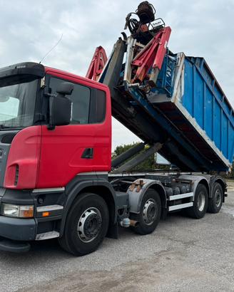 SCANIA R 480 GANCIO SCARRABILE 8X2