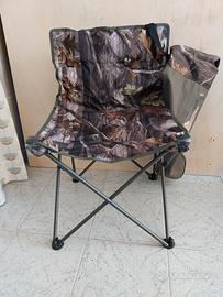 sedia pieghevole da campeggio