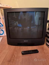 Sony Trinitron KV-25R1A TV CRT Retrogaming vintage