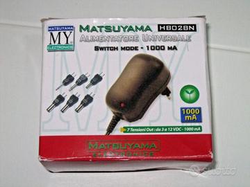 ALIMENTATORE SPINA SWITCHING 230Vac 1A REGOLABILE