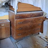 comò anni 50  in noce nazionale