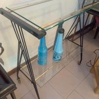 metallo e vetro vintage