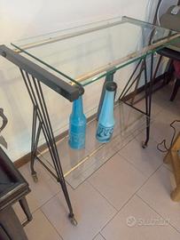 metallo e vetro vintage