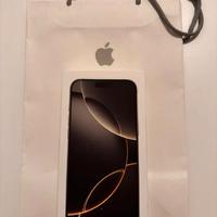 iPhone16 Pro Max 1TB Nat. Titanium NUOVO SIGILLATO