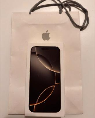 iPhone16 Pro Max 1TB Nat. Titanium NUOVO SIGILLATO